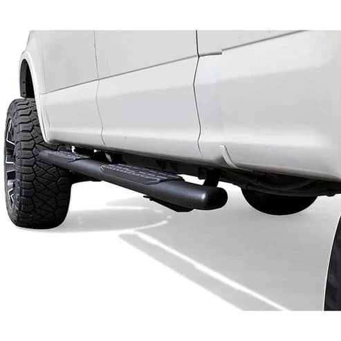 U-Guard 4.25 in. Premium Oval Side Steps | SPN-2430BK | for 2019-2023 Ford Ranger SuperCrew Cab