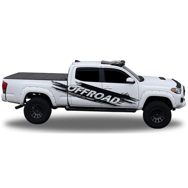 U-GUARD 5" Matte Black Powder-Coated Aluminum Running Boards | SX-1463 | for Chevy Silverado 1500 Crew Cab 19-23 (Incl. Diesel models) / Silverado 2500/3500 Crew Cab 20-23